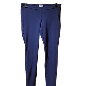 Merona Size Navy 4 Side zip leggings Stretchy Comfy Office Work Casual Travel